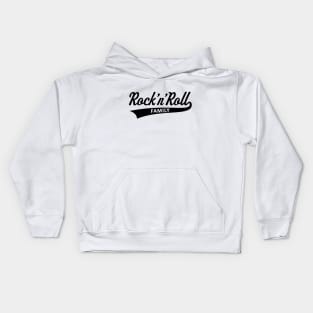 Rock 'n' Roll Family (Rock And Roll Family / Black) Kids Hoodie